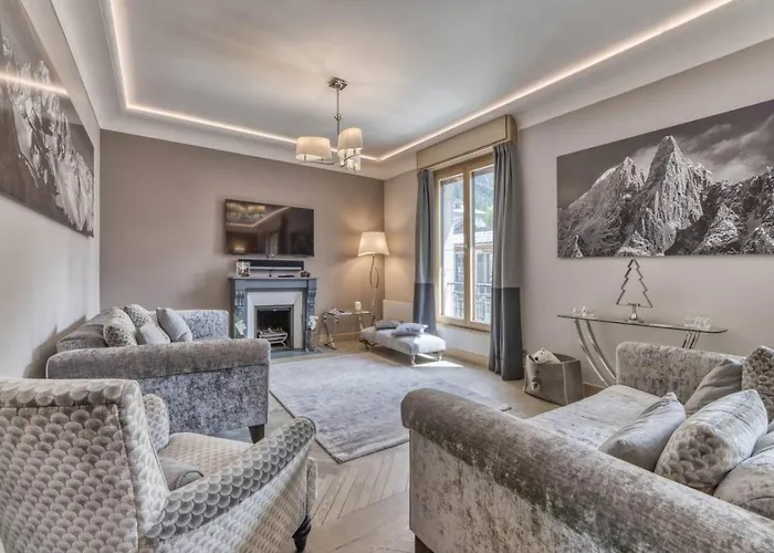 Apartment Croz - Famille 8pax Hypercentre Vue Chamonix